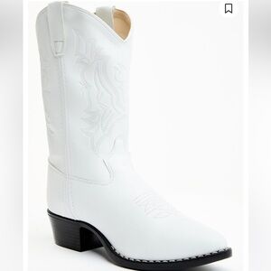 SHYANNE GIRLS' LITTLE BLANCA WESTERN BOOTS - ROUND TOE